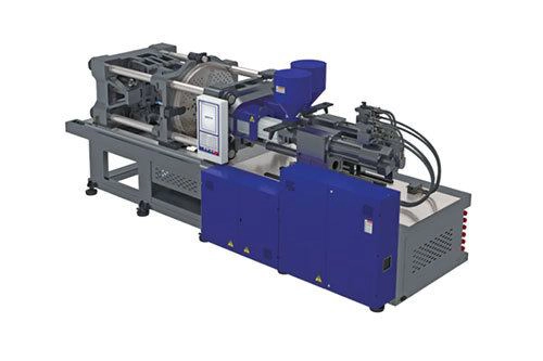 Presse type P Industrial gantry-style machine with dual rails and a motorized carriage viewed from above, used for precision machining or testing.