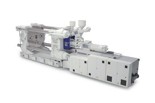 Presse type R Industrial gantry-style machine with dual rails and a motorized carriage viewed from above, used for precision machining or testing.