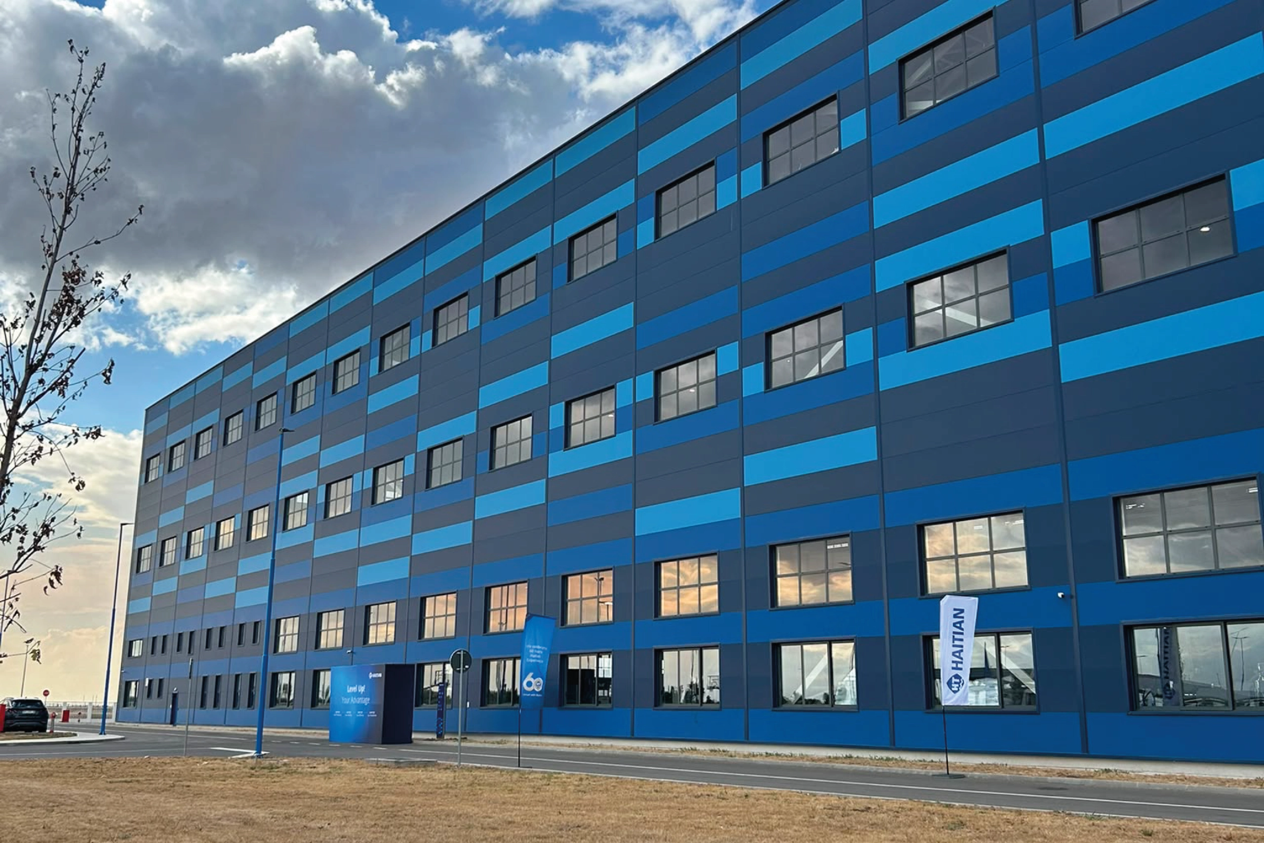 Vue intérieure de l'usine Haitian en Serbie